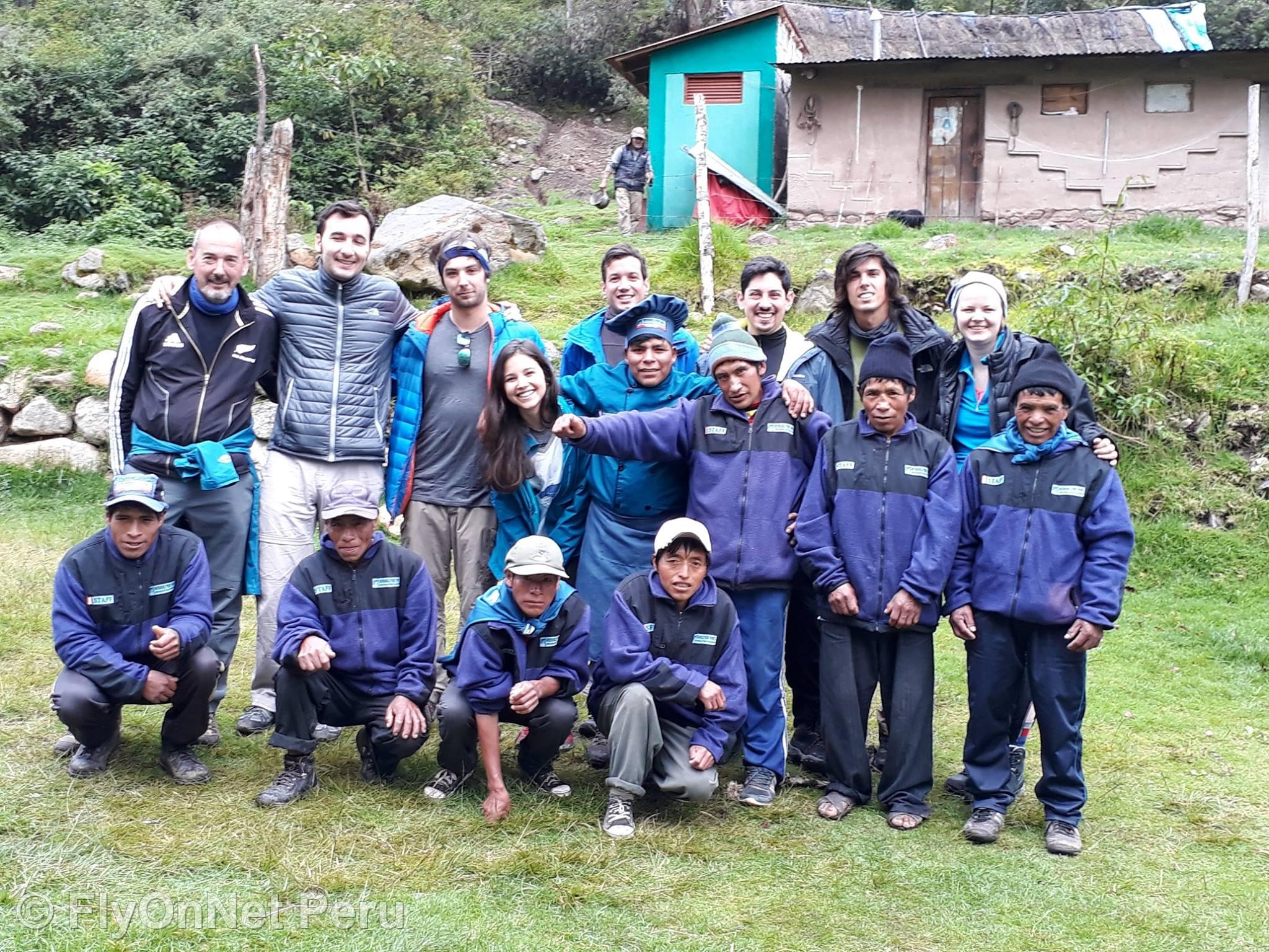 Álbum de fotos: Nuestro grupo de excursionistas, Camino Inca